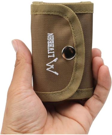 Fomiyes Portable Razor Storage Bag - Leather & Oxford Fabric Shaving Container for Electric Razors | Durable & Protective Design - Buy Online on GoSupps.com