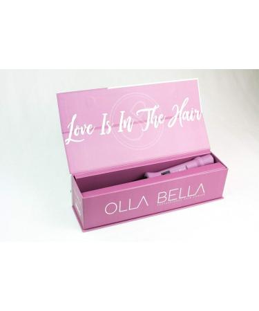 Shop Olla Bella Pro Collection Curling Iron - Graduated Cylinder Rubber Finish in Plum Blush | International Shipping Available - Buy Online on GoSupps.com