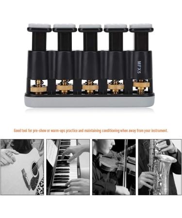 Guitar Finger Exerciser Finger Training Tool Guitar Beginner Hand Exerciser Finger Strengthener Trainer(Gray) Grey - Buy Online on GoSupps.com