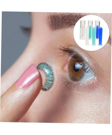 PLAFOPE 12 Pcs Suction Stick Portable Contacts-Lens Applicator Supplies Portable Contacts Lens Stick Contacts Lens Accessory Remover One Body Soft Rubber Assorted Colorx2pcs 4x1cmx2pcs - Buy Online on GoSupps.com