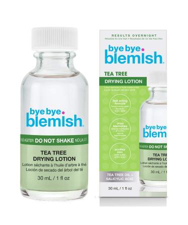 Bye Bye Blemish Lotion d'arbre th 30 ml antiseptique naturel nettoie et nettoie les impuret s aide revitaliser les pores r duire les rougeurs et s cher les imperfections