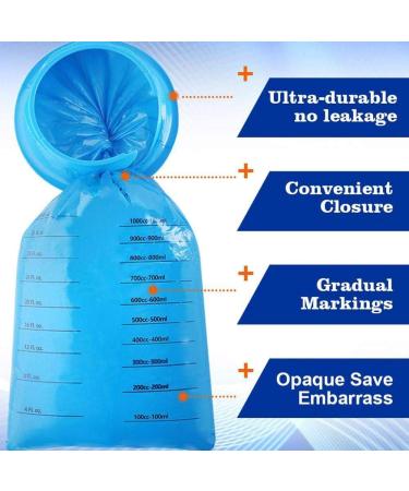 KOCOVIMI Vomit Bags - 12 Pack Disposable Barf Bags for Adults & Kids - Ideal for Motion Sickness - 1000ml Throw Up Bags - Buy Online on GoSupps.com