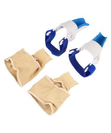 Healifty 1 pair Kit M Separators Orthopedic Foot Women Straighteners Size Separator Men Supplies Orthopedics Sleeves Orthotic Care Relief Unisex Protector Bunion for of Toe Assorted Color 02 9X8cm