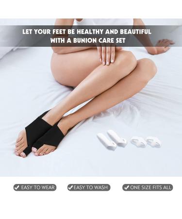 Buy Bunion Corrector & Toe Separator Orthopedic Bunion Splints & Pain Relief Socks for Hallux Valgus | Non-Surgical Treatment - Buy Online on GoSupps.com