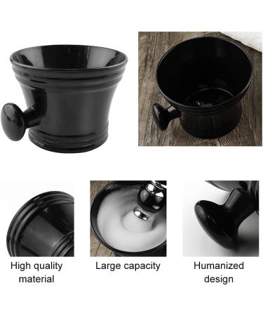 Razor Brush Bowl - Traditional Shaving Bowl with Handle | Plastic Shaving Cup for Men - Buy Online on GoSupps.com