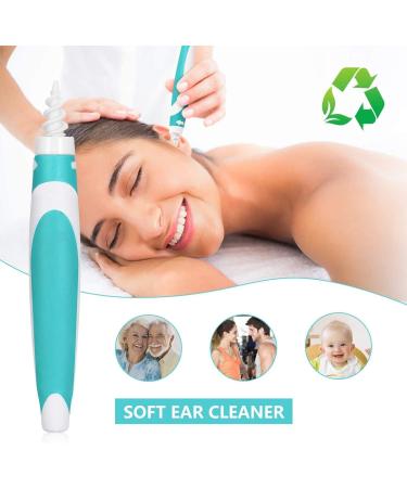 Funthy Earwax Removal Tool Kit with 16 Silicone Heads - Spiral Ear Wax Cleaners for Kids & Adults - Buy Online on GoSupps.com