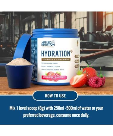  Applied Nutrition Applied Nutrition Hydration + Blue Raspberry 240G - Buy Online on GoSupps.com