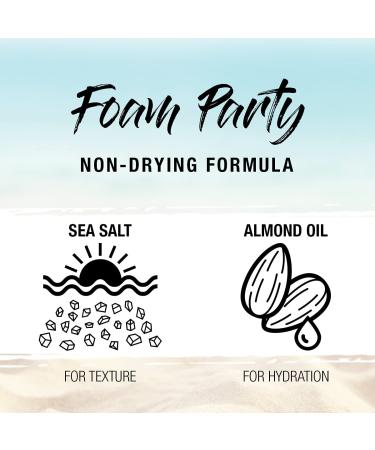 SexyHair Texture Foam Party Lite 5.1 Oz - Buildable Hold, Adds Shine for All Hair Types - Buy Online on GoSupps.com