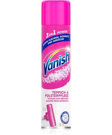 Vanish Gold Power Foam Carpet Cleaner - Extra Strong Dirt Bad Smell & Dust Removal - 650ml - 1 Pack - Buy Online on GoSupps.com