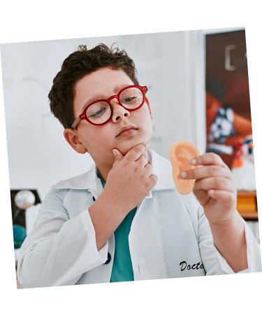 1pc Healvian Silicone Ear Tool - Fake Ear for Practice & Care | Beige Silicone Teaching Model for Ear Supplies - Buy Online on GoSupps.com