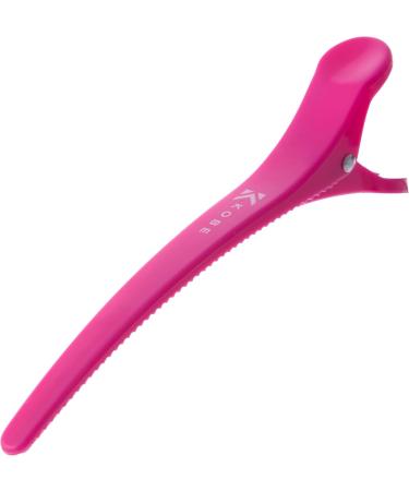 Kobe SureGrip Pink Professional Hairdresser's Sectioning Clips (x6) Strong Grip for All Hair Types Ideal for Long and Short Hair. Great for Styling - Buy Online on GoSupps.com