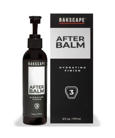 Bakscape Men's After Balm Nourishing and Refreshing Post-Shave Care Designed for Use 2.0 and Applied Using the BAKLICATOR 2.0 6oz