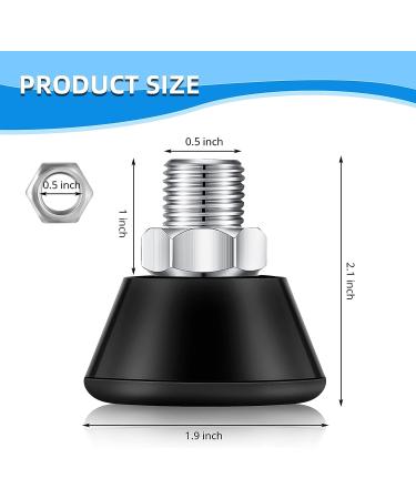 2 Pieces Roller Skate Toe Stoppers - Black Rubber Skate Plugs (82A) for Double-Row Skates - Replacement Brake Wheels Accessories - Buy Online on GoSupps.com