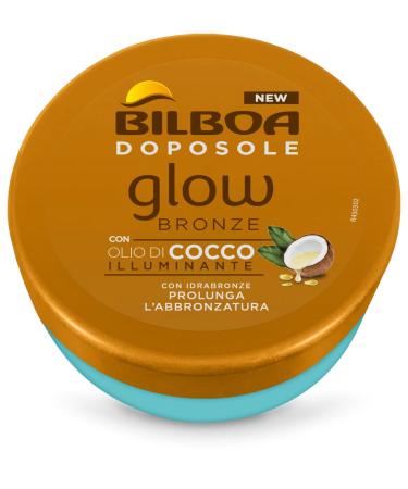 Bilboa after sun intensive bronze after -sun with almond oil moisturizing and nourishing extends browning and care dermatologically tested 250 ml