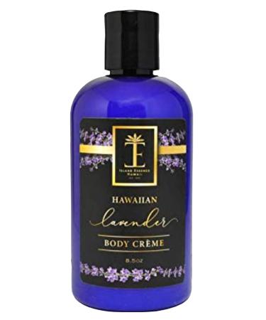 Island Essence - Hawaiian Lavender Body Creme 8.5oz - Natural Vegan Body Care From Hawaii