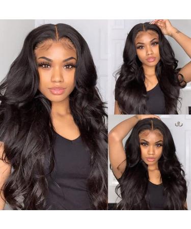 GRACE PLUS 22 Body Wave Lace Front Wig - 180% Density Human Hair for Black Women | Pre-Plucked, HD Lace, Glueless - Buy Online on GoSupps.com