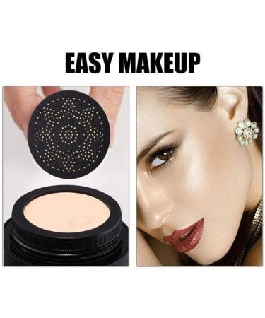 ZJchao BB Cream Coussin D'air T te de Champignon avec T te D' ponge lastique pour un Maquillage Uniforme 2 Couleurs 01 02 Cache-cernes Marques Imperfections du Visage (Ic ne) - Buy Online on GoSupps.com