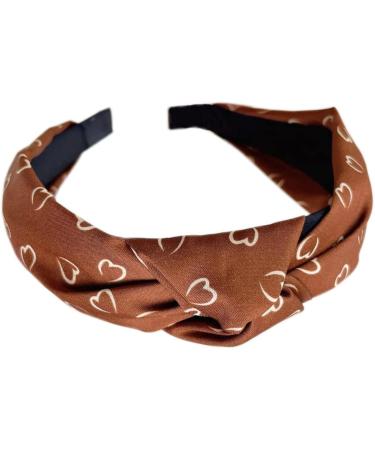Headbands for Women Alice Bands Mixed Printed Fabric Hair Band Adult Women Hair Bands Fashion Headbands Knot Hair Accessories (hairband_6cafe) - Buy Online on GoSupps.com