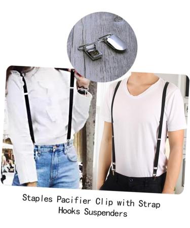 Operitacx 50 Pcs Haster Carrier Clips - Baby Pacifier & Bib Holders | White Duck Beak Clips for Secure Parenting - Buy Online on GoSupps.com