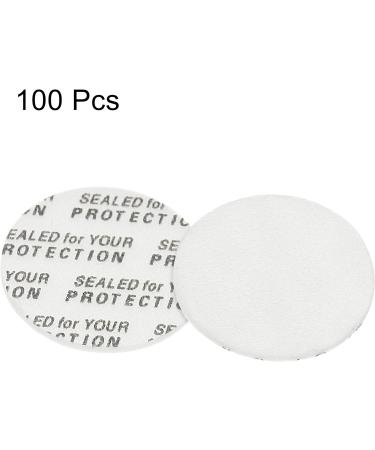 PATIKIL 23mm/0.91" Foam Lid Liner 100 Pack PS Foam Resistant Tamper Pressure Sensitive Seal for Bottle Cap Liners Seals - Buy Online on GoSupps.com