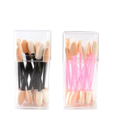 Sponge Eyeshadow Brush 24 PCs disposable sponge eyeshadow brush double -sided brushes Constitutional tools.