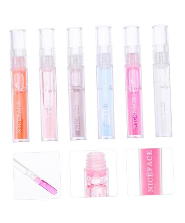 Buy Hemoton 6pcs Lip Gloss Set - Hydrating Clear Lip Balm Shimmer Tint & Glossy Lip Stain - International Shipping Available - Buy Online on GoSupps.com