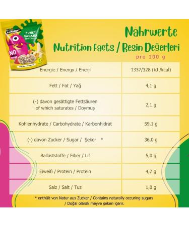 RAWBERRY Kids Banana Balls - No Added Sugar Gluten Free & Vegan Snack (8 x 50g) - Healthy Crunchy Treat for Kids  - Buy Online on GoSupps.com