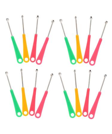 GOOHOCHY Ergonomic Ear 200pcs Earwax Cleaning Sticks Ears Cleaner Earwax Spiral Ear Cleaner