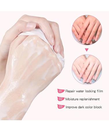 Lot de 5 masques hydratants au lait de ch vre pour les mains - Gants hydratants pour les mains s ches et gerc es - Masque blanchissant pour les mains - Buy Online on GoSupps.com
