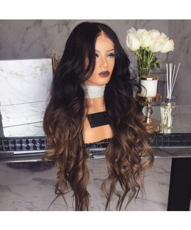 Buy Women's Long Curly Wigs - Ombre Heat Resistant Synthetic Hairpieces - Buy Online on GoSupps.com