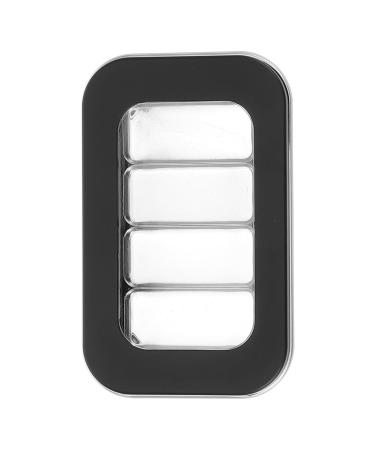 ARTIBETTER Bo te Magn tique de Rangement pour Palette de Maquillage S Petite Bo te Compacte Noire Mate Plateau M tallique Organisateur Cosm tique pour Fard Paupi res et Surligneur Usage