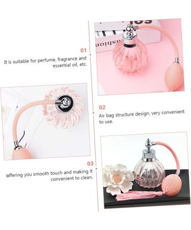 Mikinona 1pc Twill Perfume Bottle Cosmetic Containers Cute Perfume Bottle Clear Perfume Bottle Long Spray Perfume Jar Mini Perfume Bottle Mist Toiletries Automatic Common Glass Travel - Buy Online on GoSupps.com