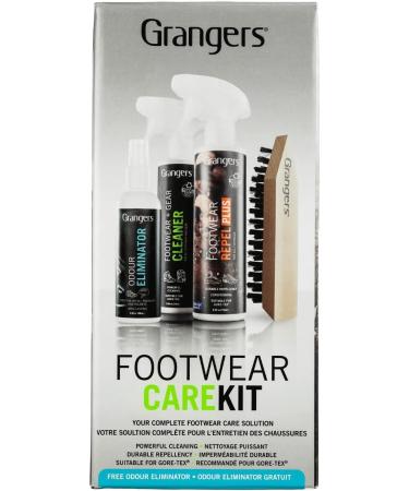 Grangers All-In-One Footwear Care Kit - Black - Buy Online on GoSupps.com