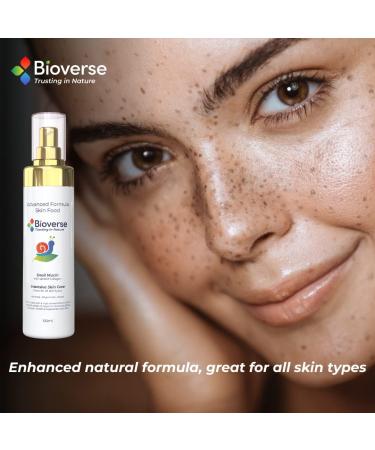 Bioverse Advance Skin Food High Concentration of Snail Mucin Boosts Collagen Production to Moisturise & Protect Generic Skin Product with Natural Formula - Buy Online on GoSupps.com
