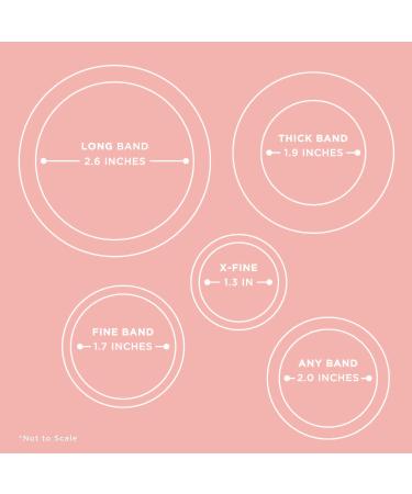 Gimme Beauty Blondie Fine Hair Ties - Seamless Microfiber Elastics for All Day Hold - No Damage Hair Bands - Pack of 9 - Buy Online on GoSupps.com