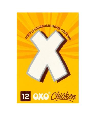 OXO Stock Cubes Chicken (12x6g) - Pack of 2