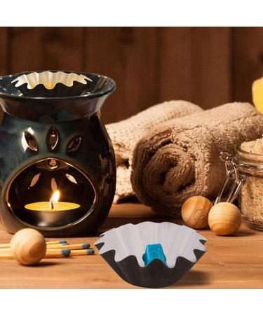 Buy Homsfou Reusable Wax Inlays - 50 Candle Wax Heat Inserts for Fragrance Warmers | Eco-Friendly Wax Melting Tablets - Buy Online on GoSupps.com