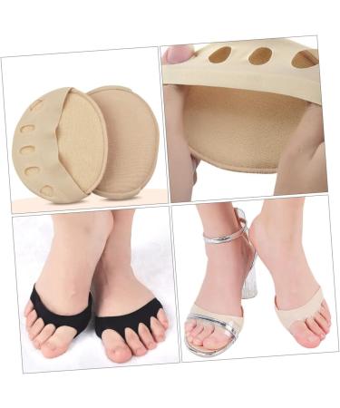 FOMIYES 8 Pairs High Heels Forefoot Pads - Comfortable Sponge Insoles for Men & Women Sandals | Breathable & Non-Slip - Buy Online on GoSupps.com