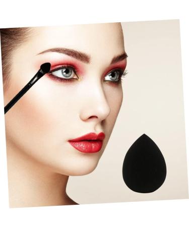 VINTORKY 30pcs Double Ended Eyeshadow Brush Cosmetic Tool Bling Makeup Brushes Sponge Black Artificial Fiber - Buy Online on GoSupps.com