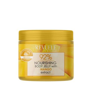 Revuele 92% nutritiously body jelly with mango extract 400 ml 100% pure natural and organic high -purity mango blade extract protects the skin from sunburn