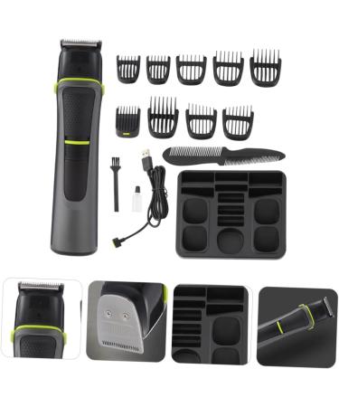 Angoily 1 Set Electric Hair Clipper & Beard Trimmer - Professional Barber Supplies for Home Hair Cutting - Buy Online on GoSupps.com