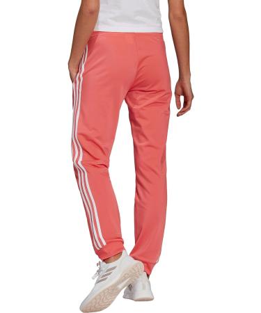 adidas Women's Essentials Fleece Tapered Pants - Medium Semi Turbo/White - Buy Online on GoSupps.com