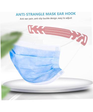 Magiclulu 20-Piece Mask Ear Strap Hooks & Buckles - Black & White Color Extensions for Comfortable Wear - International Shipping Available - Buy Online on GoSupps.com