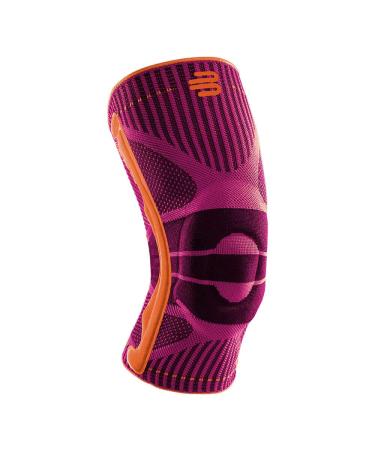 Bauerfeind knee support Knee Support with silicone ring can be worn on the right or left side pink XXL - Buy Online on GoSupps.com