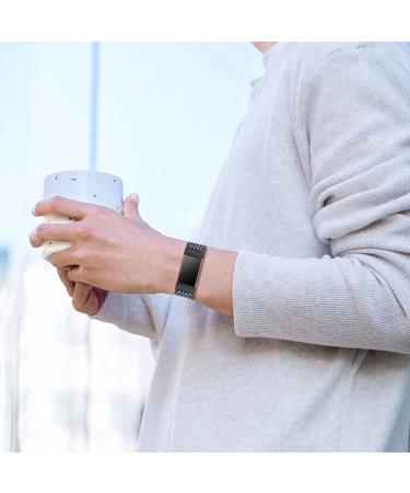 GBPOOT Storm Gray Nylon Bands for Fitbit Charge 4/3/3 SE - Adjustable & Breathable Sport Wristband for Women and Men - Buy Online on GoSupps.com