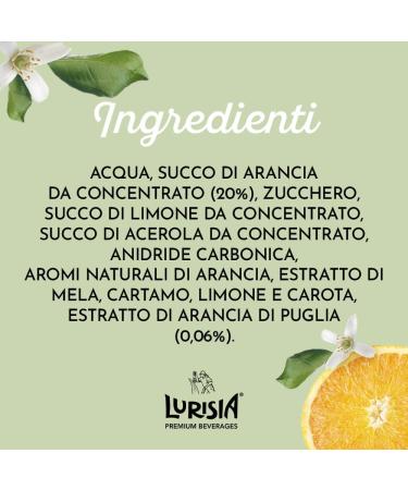 Lurisia - Orangeade Lurisia: boisson Italienne aux oranges de Gargano IGP - produit sentinelle slow food - Buy Online on GoSupps.com