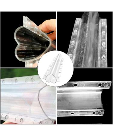 CAXUSD Tools 3pcs Vegetable Shaping Oven Shape for Vegetable Cucumber Planting Supplies Fruit Toaster Oven Transparent 20x6.5cm - Buy Online on GoSupps.com