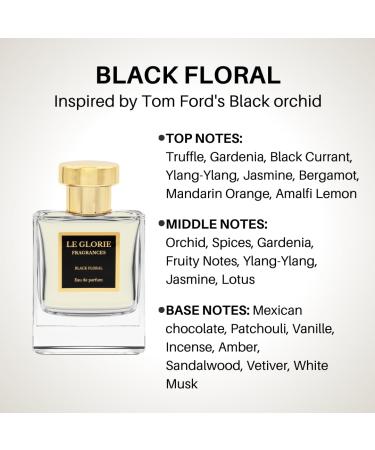 Inspired by T Ford's Black orchid Black Floral EDP Long Lasting 12-14 Hours Perfume Spray for Men Women Unisex All Skin Types Cruelty Free - 1.7oz 50ml Inspired by T. Ford's Black orchidEau de Parfum 1.7 Fl Oz (Pack of 1) - Buy Online on GoSupps.com