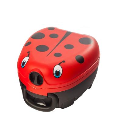 My Carry Potty - Ladybug Travel Potty, Award-Winning Portable Toddler Toilet Seat for Kids to Take Everywhere