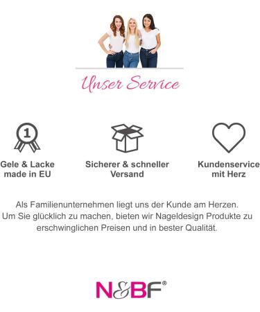 NAILSFACTORY N&BF UV builder gel clear 50 ml highquality professional builder gel medium viscosity sculpting gel for modeling gel nails professional nail gel acidfree and selfsmoothing - Buy Online on GoSupps.com